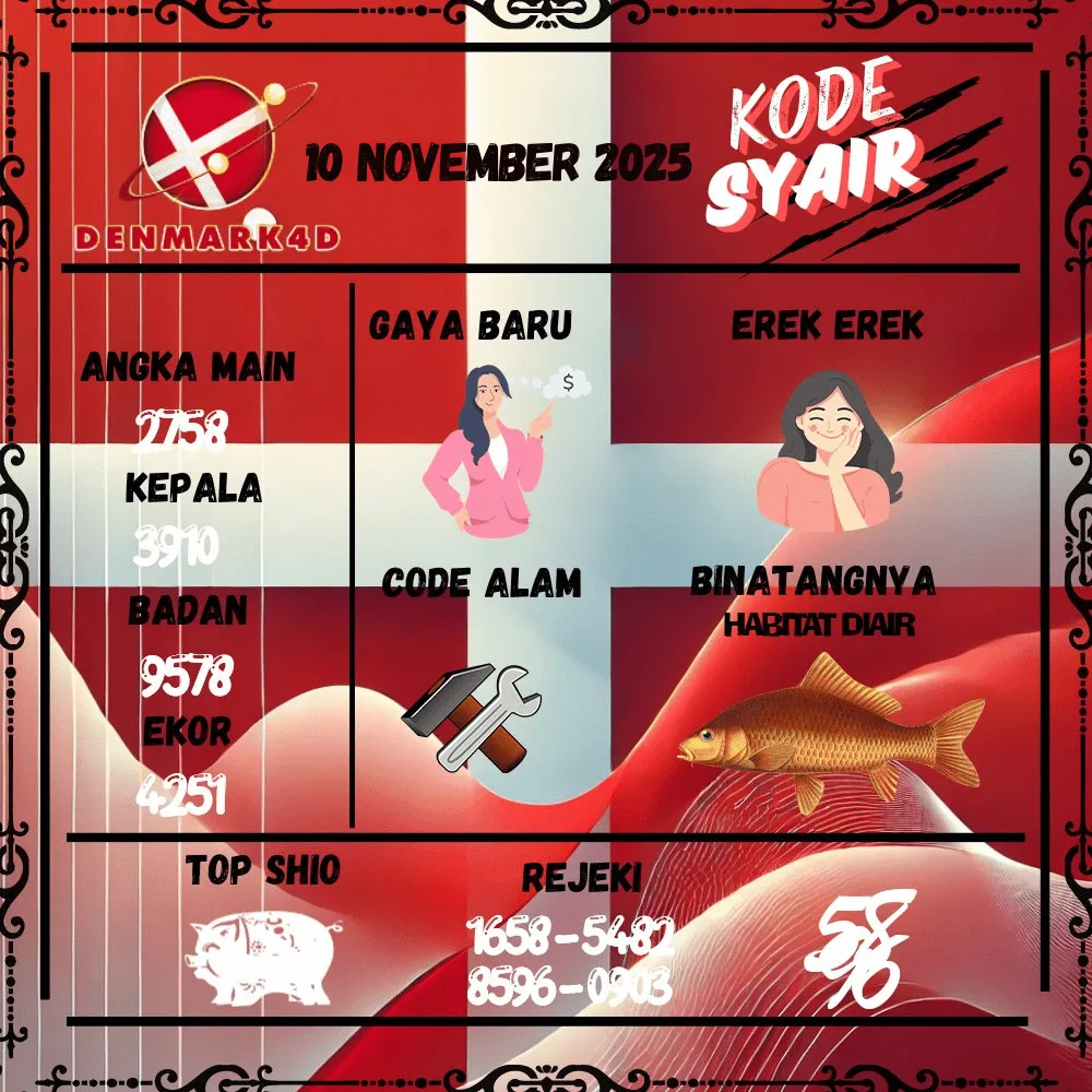 Kode Syair Denmark4D Pools - November Pools