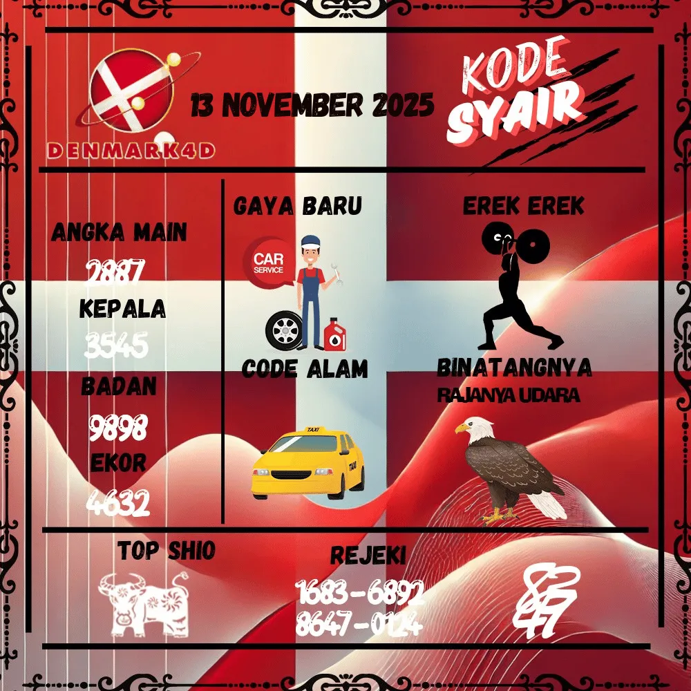 Kode Syair Denmark4D Pools - November Pools