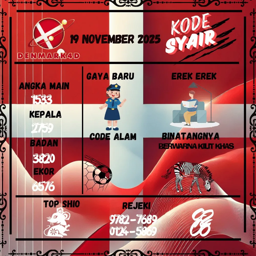 Kode Syair Denmark4D Pools - November Pools